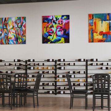Evolution Wine Wall Inspiration