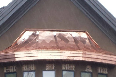 Example of an arts and crafts exterior home design in Salt Lake City