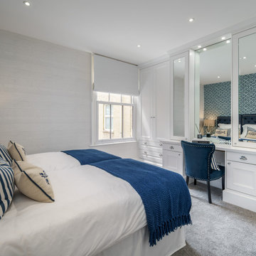 Isle of Wight Cowes Seafront Nautically Inspired Apartment Refurbishment
