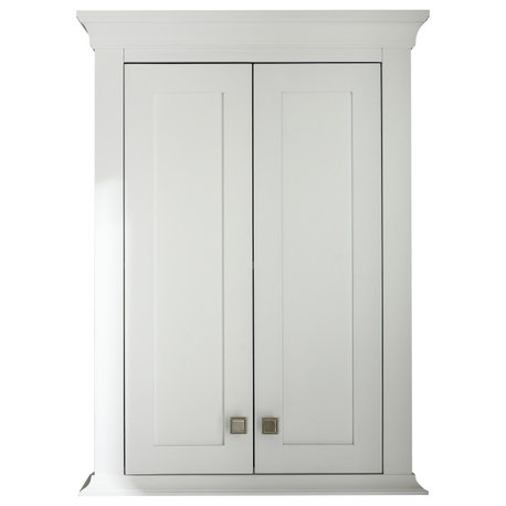WLF2224 Toilet Topper Cabinet, White