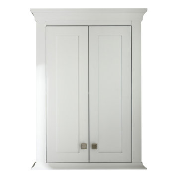 WLF2224 Toilet Topper Cabinet, White