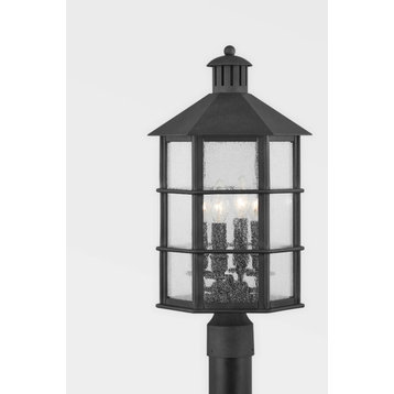 Lake County by Mark D. Sikes 4 Light Exterior Post French Iron Frame