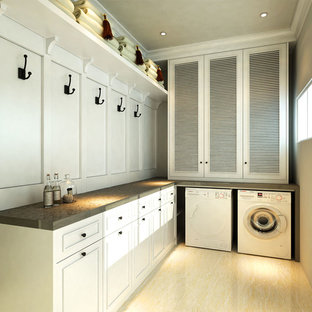 他の地域のトランジショナルスタイルのおしゃれなランドリールームの写真