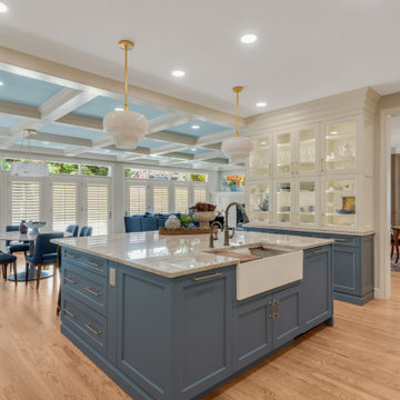 Denver Hilltop Modern French Kitchen