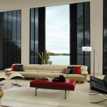 Hunter Douglas Eclectic Window Treatments and Draperies
