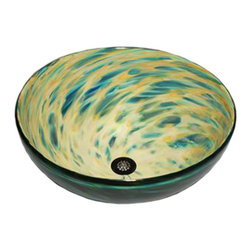 Suzanne Guttman - Glass bathroom Sink | Morning Radiance - Bathroom Sinks