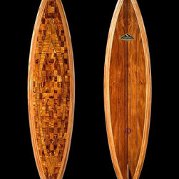 7'-3" Wooden Surfboards - Products
