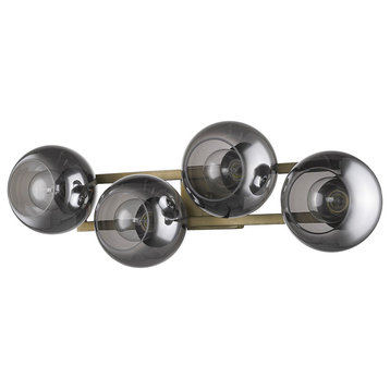 Acclaim Lighting TW40038 Lunette 4 Light 11" Tall Wall Sconce - Aged Brass