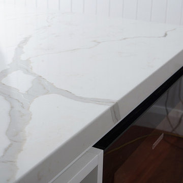 Kitchen by Talostone's Calacatta Gold