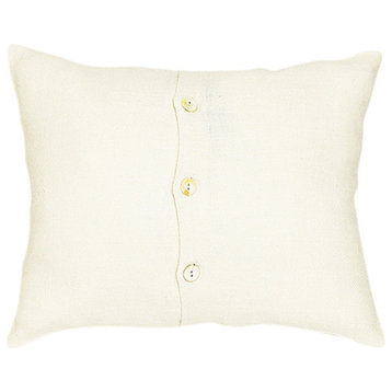 Cream Linen Cushion Cover Lara