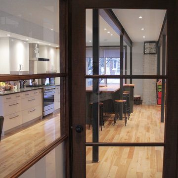 My Houzz: Duplex Becomes a Bright and Spacious Single-Family Home