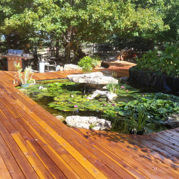 Custom Redwood Deck