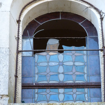 Restauration d'un vitrail pour une Eglise