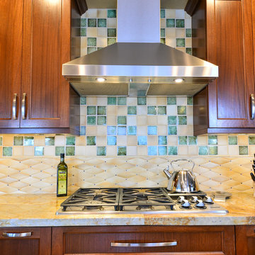 Exotic African Sapele Kitchen