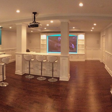 Multiuse Basement Remodeling - Newtown, CT