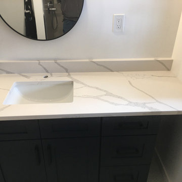 Current Canton water damaged main floor and Bathroom renovation