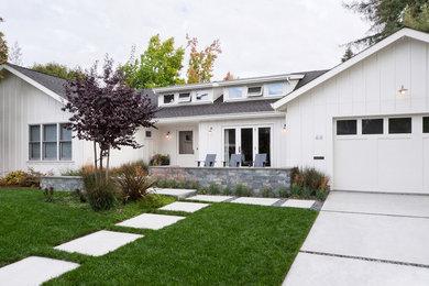 Contemporary exterior home idea in San Francisco