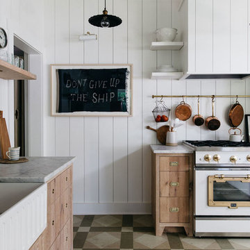 Kate Marker uses a Big Chill Slim and 30" Classic Range in Cottage Makeover
