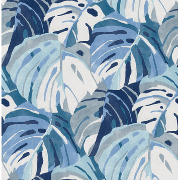 Blue Adansonii Peel and Stick Wallpaper Bolt