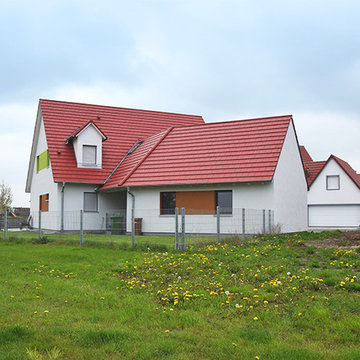 Rückansicht Einfamilienhaus COLOR