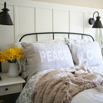 Guest Bedroom with Couples Shared Office