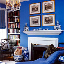 Blue living room