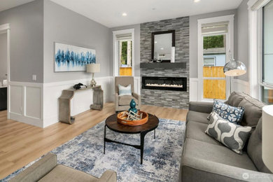 Living room - modern living room idea