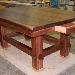 Solid Walnut Kitchen Island - Dining Tables