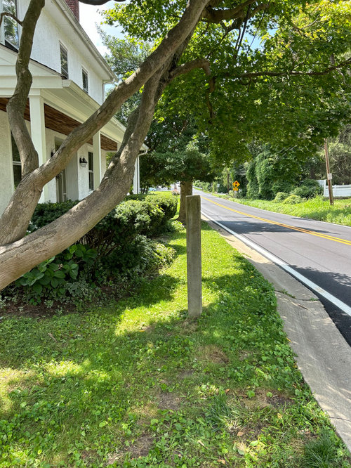 Does anyone know what this concrete pillar is?