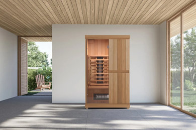 Inspiration for a home gym remodel in Other