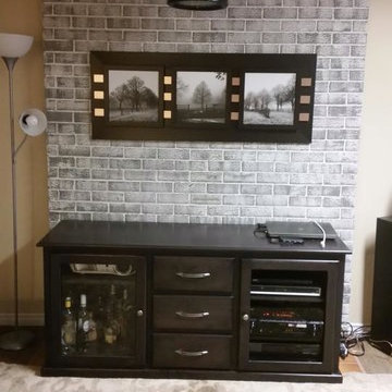 Custom HDTV Console