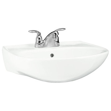 Sterling 446124 Sacramento 21-1/4" Pedestal Bathroom Sink With - White