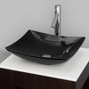 Wyndham Collection WC-GS004 18" Granite Vessel Sink - Black