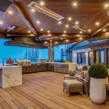Mountain Outdoor Kitchen
