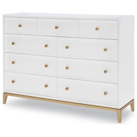 Chelsea Modern Bureau in Bright White