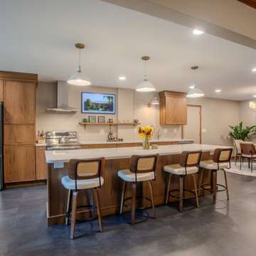 Calming Tones Kitchen