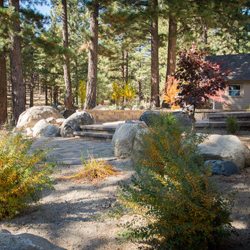 Forest home backyard renovation