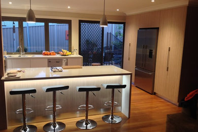 This is an example of a modern kitchen in Central Coast.