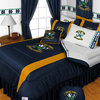 NCAA Notre Dame Fighting Irish Twin Comforter Sidelines Bed