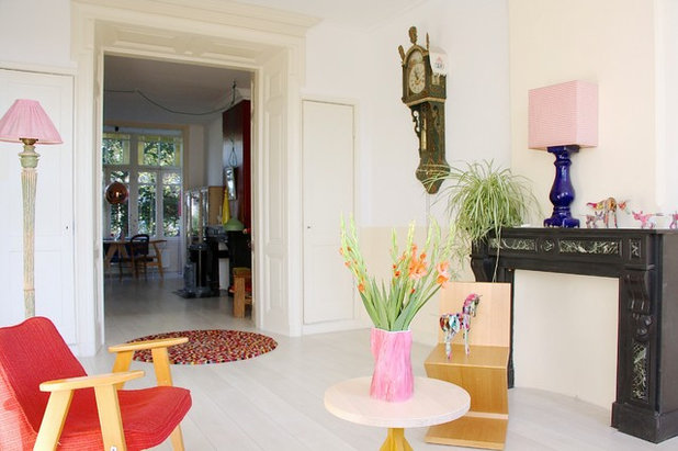 Eclectic Living Room by Holly Marder