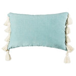 Elk Lighting - Elk Lighting Bonaparte 16X26 Pillow, Cameo Blue and Off White - Part of the Bonaparte Collection