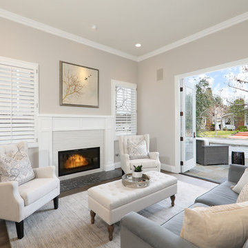 Living Room w/ View to Courtyard