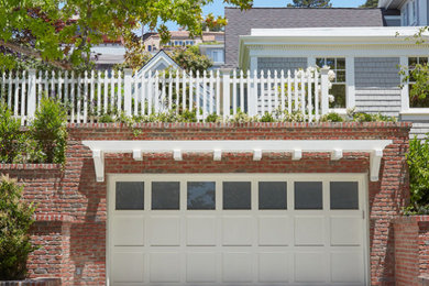 Inspiration for a country garage remodel in San Francisco