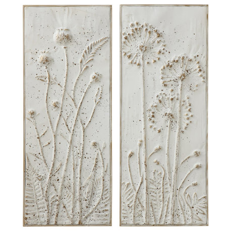 Metal Wall Décor With Flowers