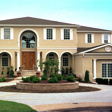 Spanish and Italian Mediterranean Style houses 08221