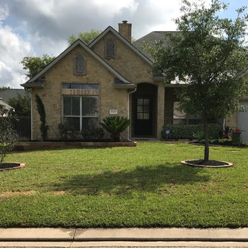 Re Landscaping Entire Front and Back Yard Before and After