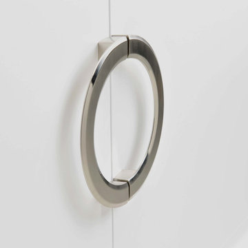 Clubside White Nickel Hardware