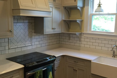Elegant kitchen photo in Other