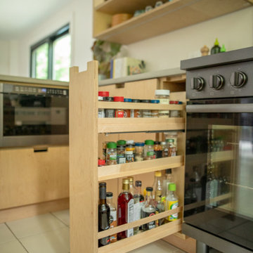 Built-in Spice Rack