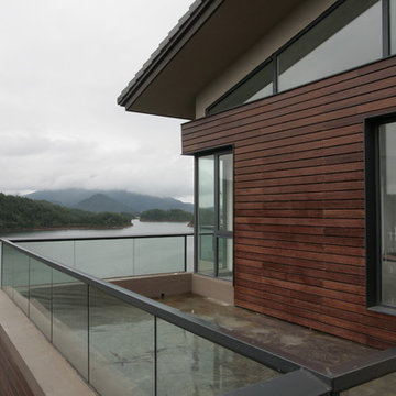 dassoXTR Rain Clad Siding in Hangzhou Qiandao Lake Emerald Island Villa